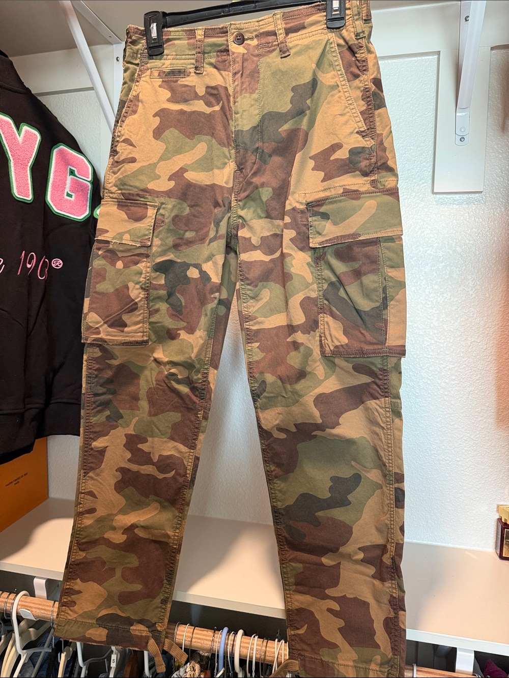 Lived In Camo Cargo Pants